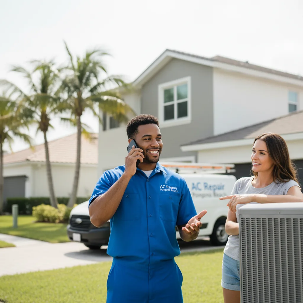 AC Repair Pompano Beach customer support in Belle Glade